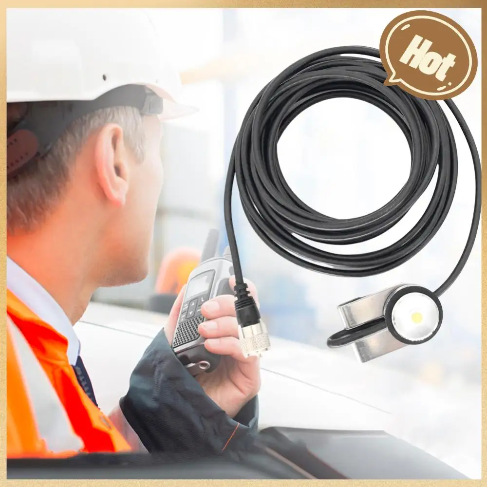 

5M NMO To PL259 RG-58 Coax Cable NMO L Shape Mount RG-58 Coaxial Extend Cable Antenna Cable for NMO HF/VHF/UHF Antenna