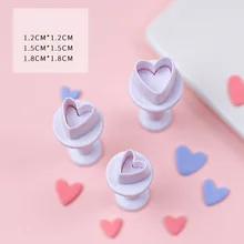3/4Pcs Geometry Shape Cookie Cutter Embossed Mould Biscuit Mold Chocolates Stamp Bakeware For Baking Tools Kitchen Accessories 3/4Pcs Geometry Shape Cookie Cutter Embossed Mould Biscuit Mold Chocolates Stamp Bakeware For Baking Tools Kitchen Accessories
