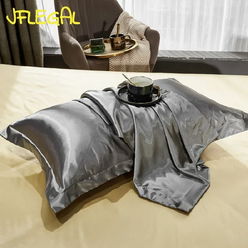 JFLEGAL Solid Color Simulated Silk Pillowcase 2Pcs Ice Silk Washed Silk Pillowcase Simulated Silk Pillow Case Funda Almohada
JFLEGAL Solid Color Simulated Silk Pillowcase 2Pcs Ice Silk Washed Silk Pillowcase Simulated Silk Pillow Case Funda Almohada