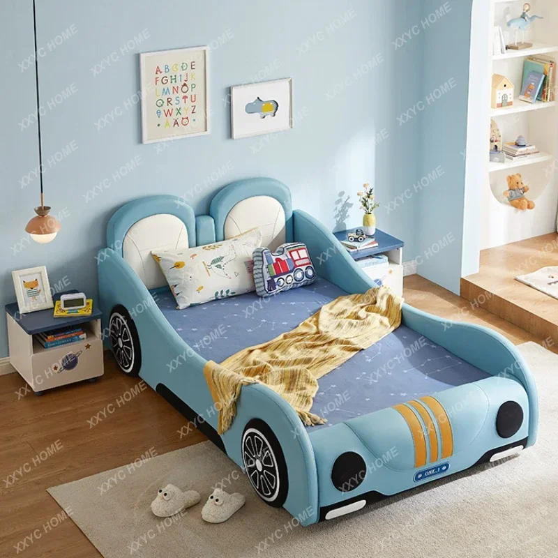 Children's Car-like Bed with Fence Creative Bedroom Boys Double Running furniture bedroom кровать подростковая
Children's Car-like Bed with Fence Creative Bedroom Boys Double Running furniture bedroom кровать подростковая