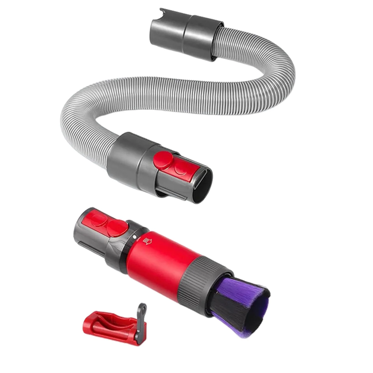 Vacuum Brush Attachment for Dyson V7 V8 V10 V11 V15, Soft Brush Cleaning Tool with Extension Hose and Trigger Lock
Vacuum Brush Attachment for Dyson V7 V8 V10 V11 V15, Soft Brush Cleaning Tool with Extension Hose and Trigger Lock