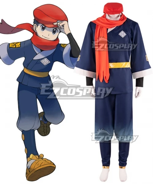 Pocket Monster Legends: Arceus Male Protagonist Rei Outfit Halloween Party Adult Men Suit Christmas Stage Cosplay Costume E001
Pocket Monster Legends: Arceus Male Protagonist Rei Outfit Halloween Party Adult Men Suit Christmas Stage Cosplay Costume E001