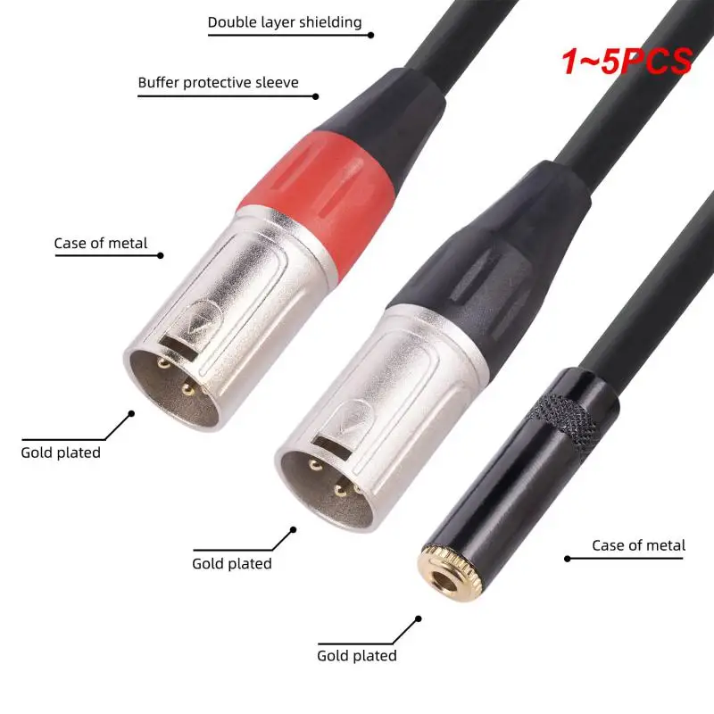 1~5PCS Audio Cable Sturdy Stereo Microphone Adapter Cable 22awg Double-layer Shielding Stereo 3.5mm Female Xlr 3pin Cable
1~5PCS Audio Cable Sturdy Stereo Microphone Adapter Cable 22awg Double-layer Shielding Stereo 3.5mm Female Xlr 3pin Cable