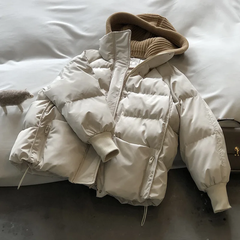 2022 Winter New Woolen Cap Cotton Short Paragraph Loose Cotton Clothes Bread Clothes Female
2022 Winter New Woolen Cap Cotton Short Paragraph Loose Cotton Clothes Bread Clothes Female