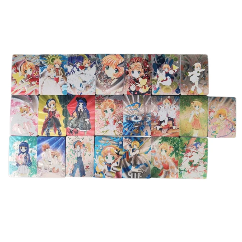 22pcs/set Cardcaptor Sakura DIY Anime Girl Character Kayoing KINOMOTO SAKURA LI SYAORAN Flash Card Game Collection Cards
22pcs/set Cardcaptor Sakura DIY Anime Girl Character Kayoing KINOMOTO SAKURA LI SYAORAN Flash Card Game Collection Cards