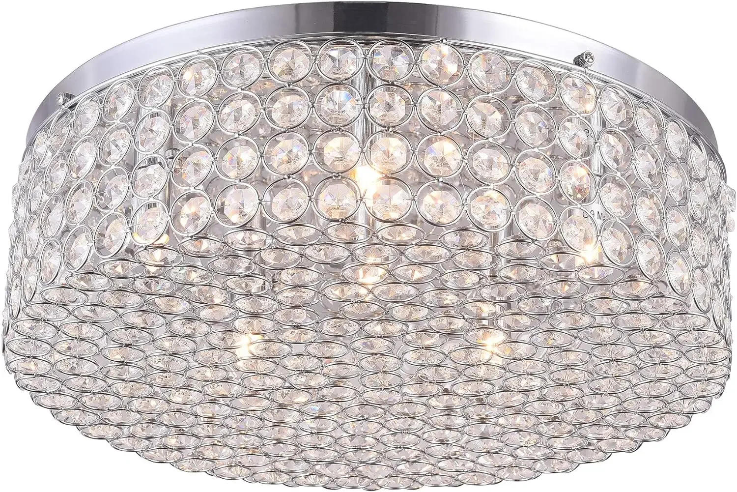 Warehouse of Tiffany Ceiling Lamp Crystal and Chrome Flush Mount, Silver lighting for living room
Warehouse of Tiffany Ceiling Lamp Crystal and Chrome Flush Mount, Silver lighting for living room