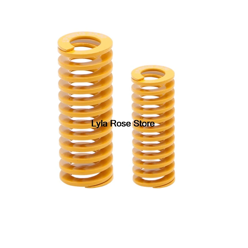 2Pcs Yellow Spiral Stamping Compression Die Spring OD x ID x Length 16 x 8 x 20/30/50/60/80/100mm
2Pcs Yellow Spiral Stamping Compression Die Spring OD x ID x Length 16 x 8 x 20/30/50/60/80/100mm