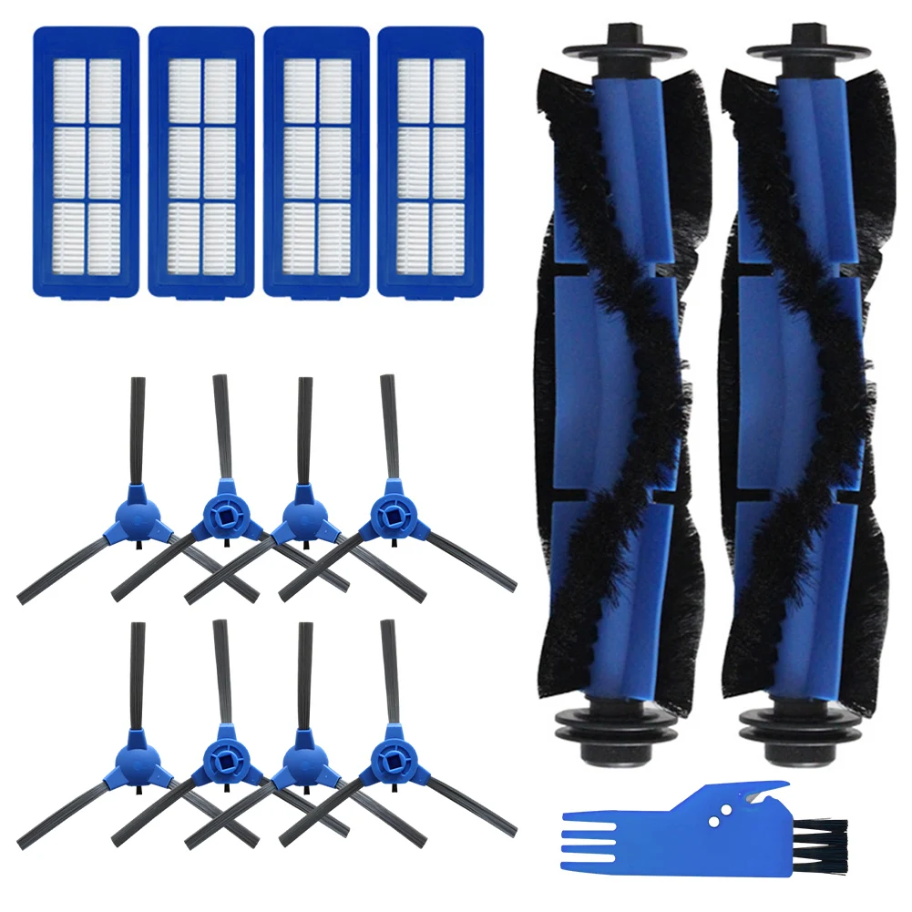 2 Pcs Main Brushes & 8 Pcs Side Brushes For Eufy Robovac 11S Max Vacuum Cleaner With 4Pcs Filters & 1Pc Cleaning Brush
2 Pcs Main Brushes & 8 Pcs Side Brushes For Eufy Robovac 11S Max Vacuum Cleaner With 4Pcs Filters & 1Pc Cleaning Brush