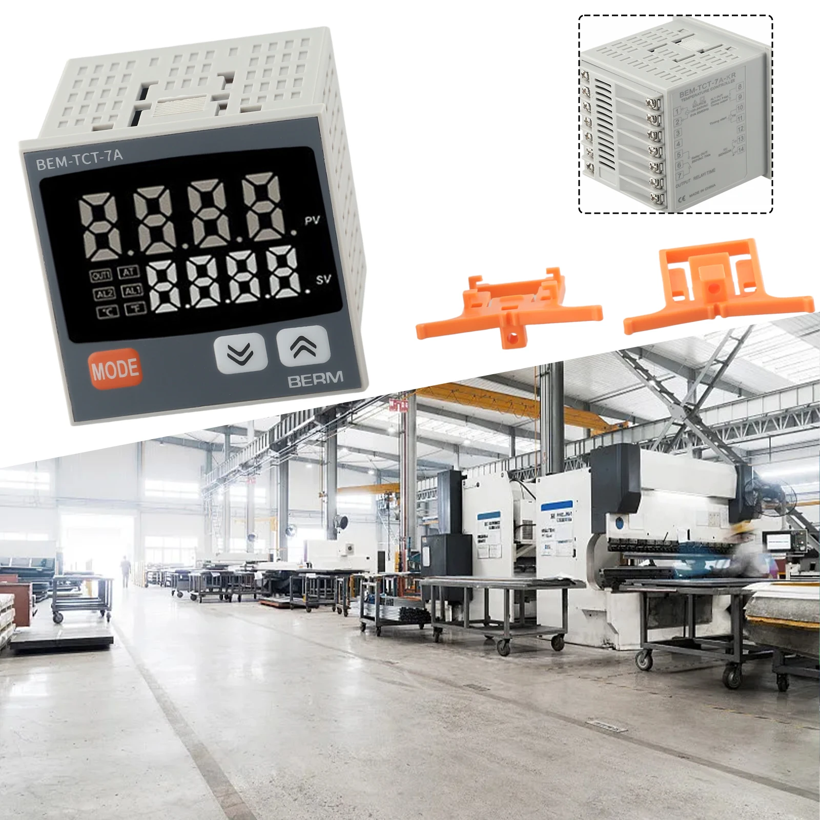 TCT7A Temperature Controller Relay Output Mode Convenient and Practical Easy Installation Achieve Precise Temperature Control
TCT7A Temperature Controller Relay Output Mode Convenient and Practical Easy Installation Achieve Precise Temperature Control