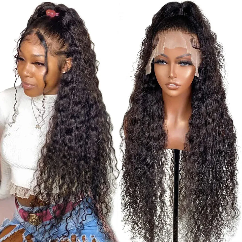 SVT Water Wave 13x4 Lace Front Wigs Human Hair Lace Frontal Wigs Glueless HD Human Hair Wigs For Women Long Black Lace Wigs
SVT Water Wave 13x4 Lace Front Wigs Human Hair Lace Frontal Wigs Glueless HD Human Hair Wigs For Women Long Black Lace Wigs
