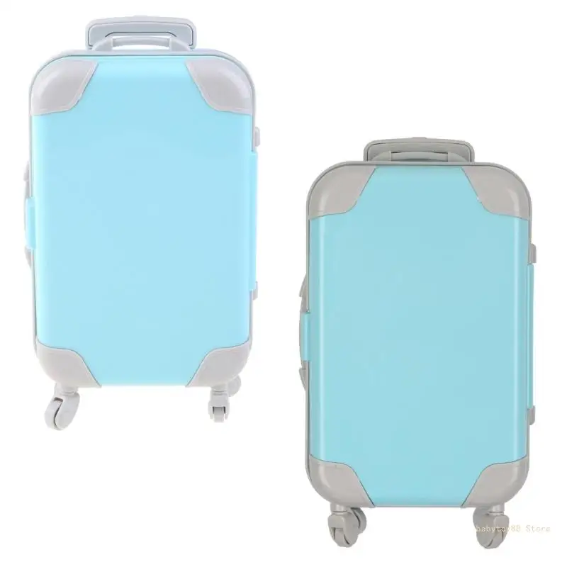 Y4UD Mini Trolley False Dolls Travel Suitcase Packing for Case Eyelashes Packaging Box Simulation Luggage Storage Box
Y4UD Mini Trolley False Dolls Travel Suitcase Packing for Case Eyelashes Packaging Box Simulation Luggage Storage Box