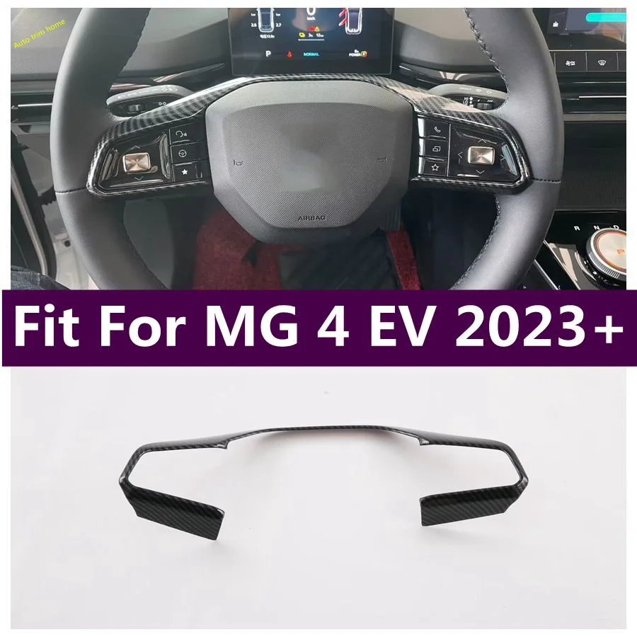 Fit For MG 4 EV 2023 2024 Carbon Fiber Style Steering Wheel Cover Trim Interior Mouldings Strip Decoration Accessories
Fit For MG 4 EV 2023 2024 Carbon Fiber Style Steering Wheel Cover Trim Interior Mouldings Strip Decoration Accessories