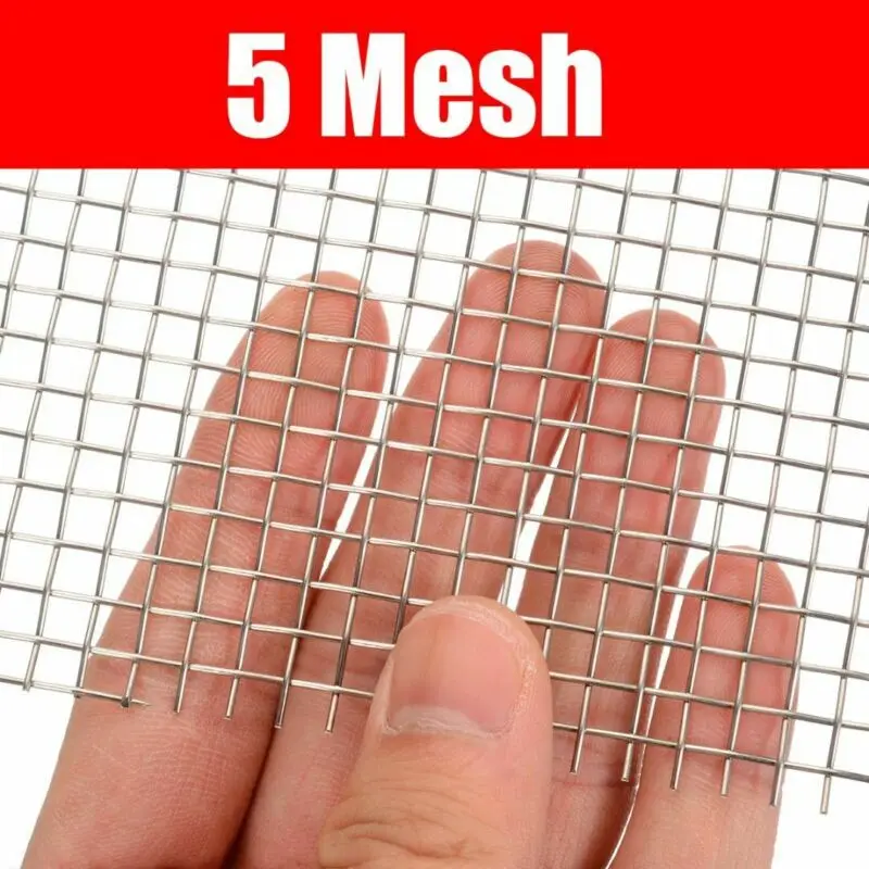 Wire Filter Woven 15cmx30cm 5.9" x 11.8" 5/8/20/30/40 Mesh Filter Filtration Stainless Steel Durable Practical
Wire Filter Woven 15cmx30cm 5.9" x 11.8" 5/8/20/30/40 Mesh Filter Filtration Stainless Steel Durable Practical