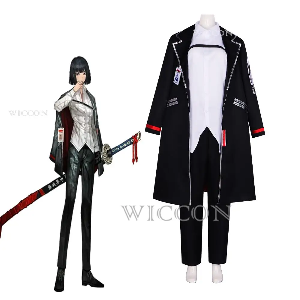 Game Limbus Company Ryōshū Cosplay Costume for Women Black Uniform Suit Halloween Carnival Party Comic Con Battle Outfits Show
Game Limbus Company Ryōshū Cosplay Costume for Women Black Uniform Suit Halloween Carnival Party Comic Con Battle Outfits Show