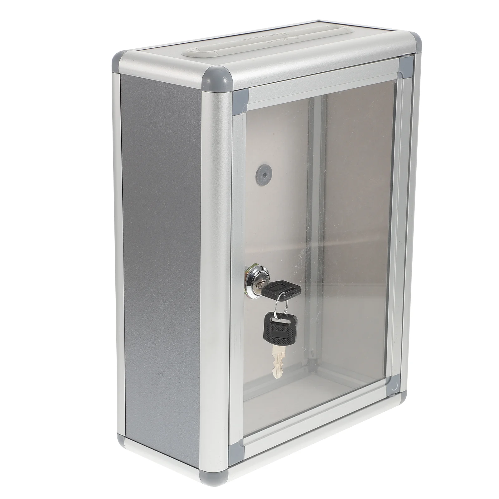 Mailbox Aluminum Alloy Office Supplies Small Container Lockable Wall Mounted Metal
Mailbox Aluminum Alloy Office Supplies Small Container Lockable Wall Mounted Metal