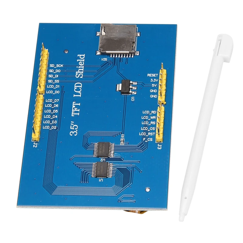 3.5 Inch TFT LCD Screen Module With Touch 320X480 For UNO 2560 DUE
3.5 Inch TFT LCD Screen Module With Touch 320X480 For UNO 2560 DUE