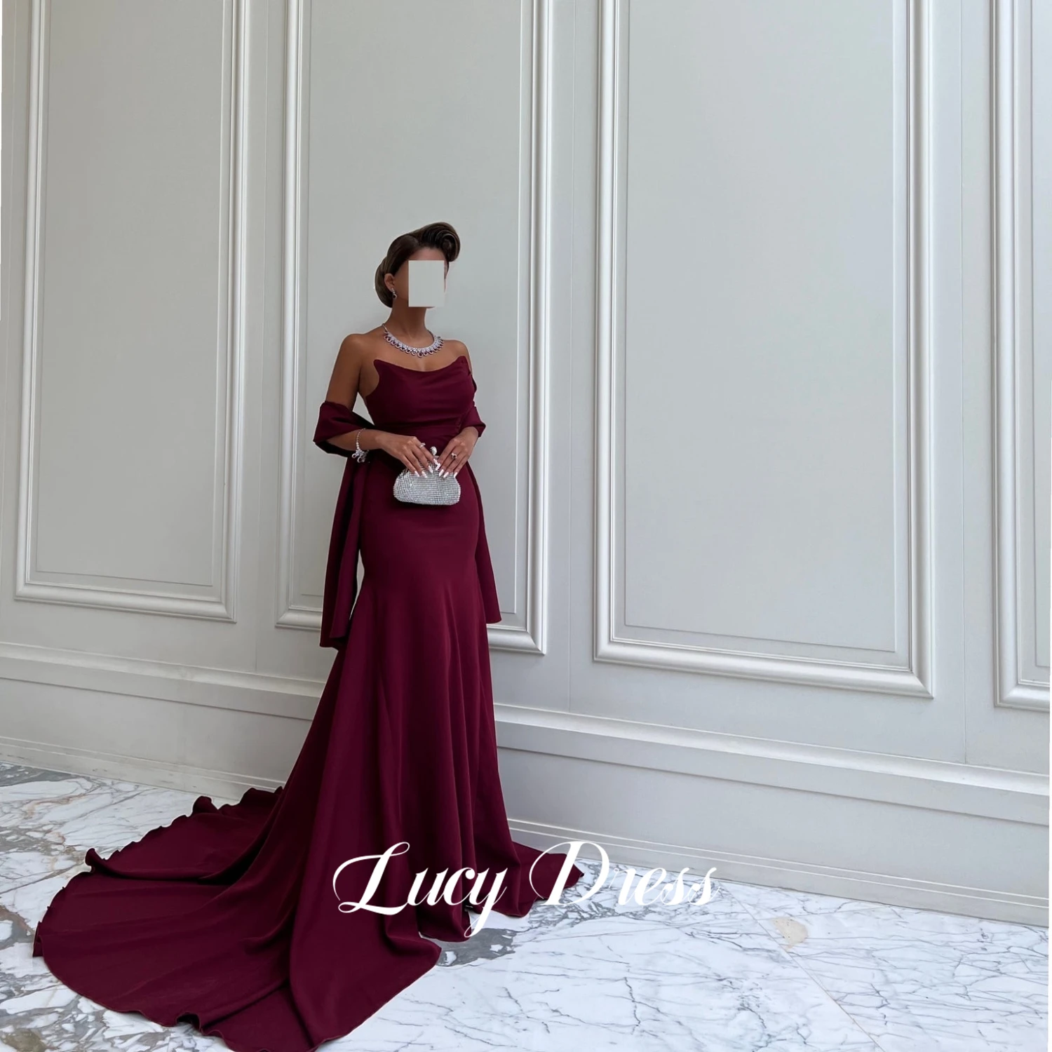 Lucy Reunion Evening Dresses Woman Elegant Party Dresses for Women 2023 Wedding Mermaid Claret Banquet Dress Es Ball Gowns
Lucy Reunion Evening Dresses Woman Elegant Party Dresses for Women 2023 Wedding Mermaid Claret Banquet Dress Es Ball Gowns