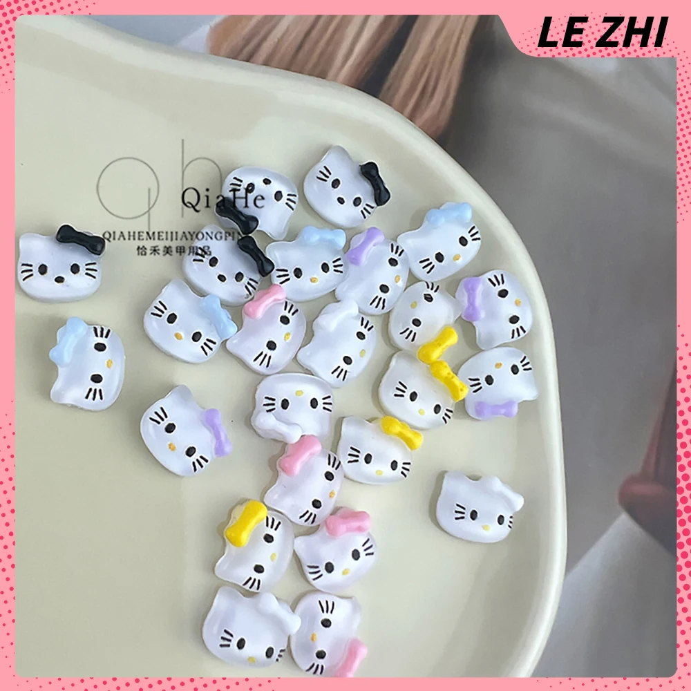 20PCS Kawaii Hello Kitty Nail Art Charm Accessories Resin 3D Stereo Cat Head Decoration Cartoon Manicure Jewelry DIY Supplies
20PCS Kawaii Hello Kitty Nail Art Charm Accessories Resin 3D Stereo Cat Head Decoration Cartoon Manicure Jewelry DIY Supplies