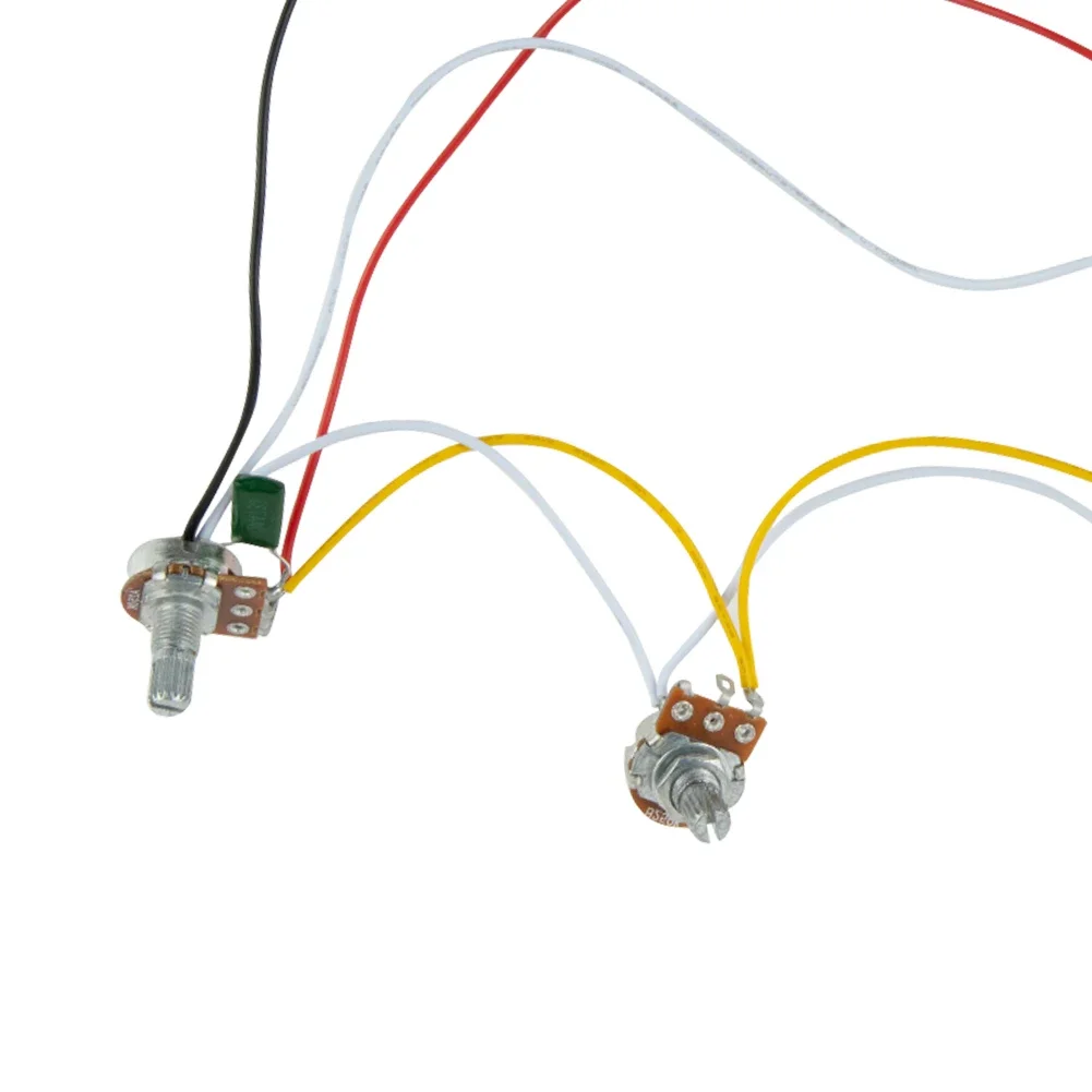 Guitar Parts Prewired Set 2 Volume Accessories Bass Guitar Durable Easy Installation For Jazz Guitar Brand New
Guitar Parts Prewired Set 2 Volume Accessories Bass Guitar Durable Easy Installation For Jazz Guitar Brand New