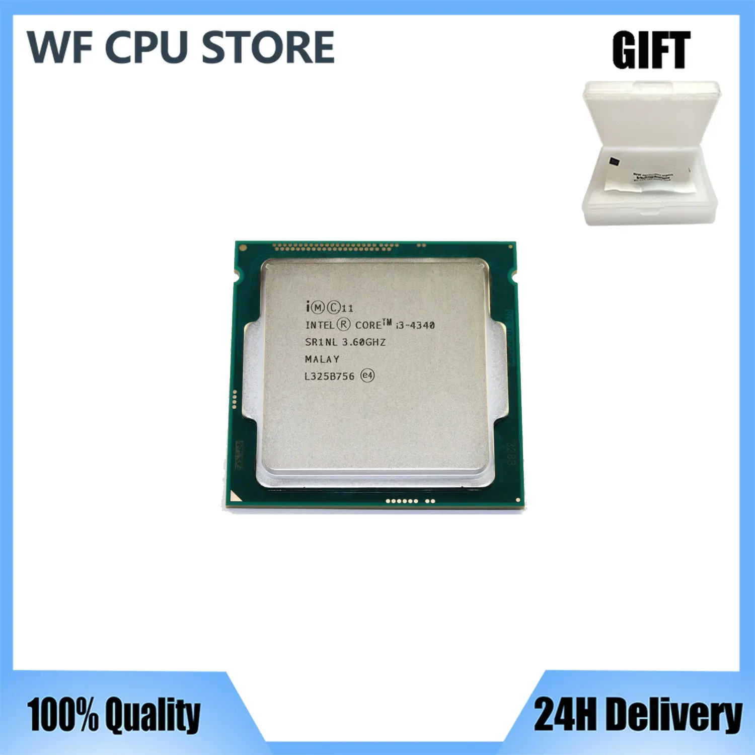 intel Core i3 4340 Dual Core 3.6GHZ LGA 1150 desktop processors i3-4340 CPU 1 order
intel Core i3 4340 Dual Core 3.6GHZ LGA 1150 desktop processors i3-4340 CPU 1 order