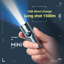 Mini Bright Flashlight USB Rechargeable LED Light Zoom Rechargeable Super Bright Torch Waterproof for Home Outdoor Camping
Mini Bright Flashlight USB Rechargeable LED Light Zoom Rechargeable Super Bright Torch Waterproof for Home Outdoor Camping