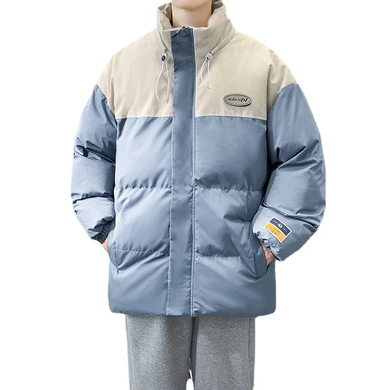 Men's Fashion Warm Winter Cotton-padded Jacket Korean Version of Thickened Stand Collar Zipper Coats
Men's Fashion Warm Winter Cotton-padded Jacket Korean Version of Thickened Stand Collar Zipper Coats