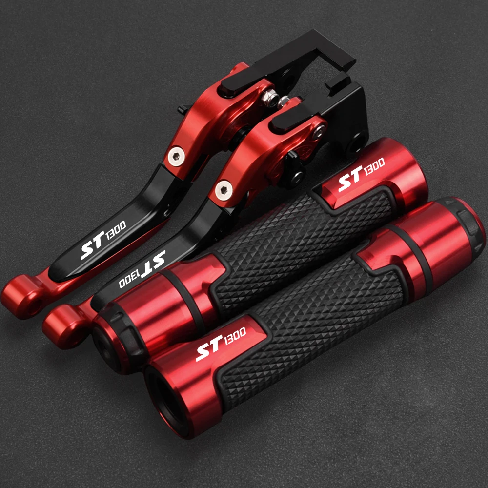 For honda ST1300 ST 1300 2008 2009 2010 2011 2012 Motorcycle Accessories CNC Adjustable Brake Clutch Levers Hand Handlebar grips
For honda ST1300 ST 1300 2008 2009 2010 2011 2012 Motorcycle Accessories CNC Adjustable Brake Clutch Levers Hand Handlebar grips