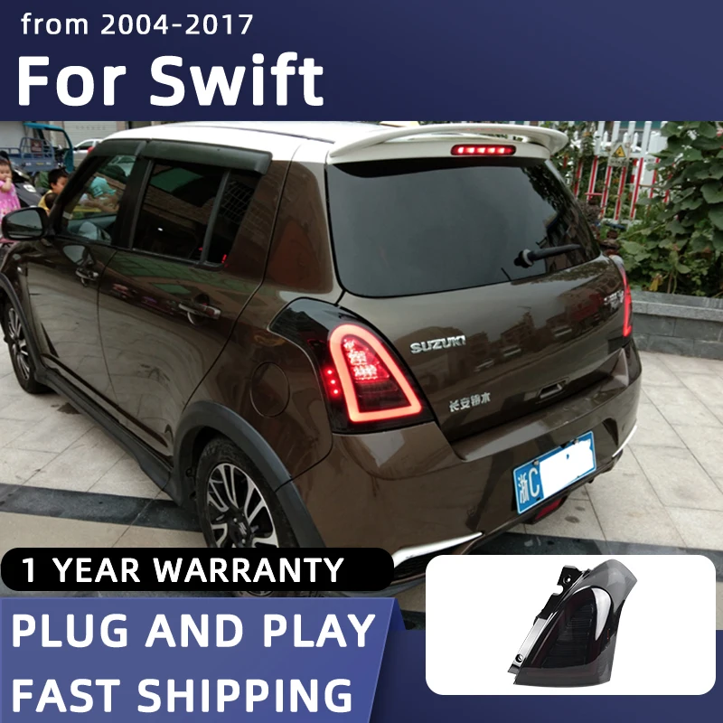Автостайлинг, задние фонари для Suzuki Swift светодиодный Tail 2004-2017, задний фонарь Swift DRL, Задний сигнал поворота, автомобильные аксессуары
Автостайлинг, задние фонари для Suzuki Swift светодиодный Tail 2004-2017, задний фонарь Swift DRL, Задний сигнал поворота, автомобильные аксессуары