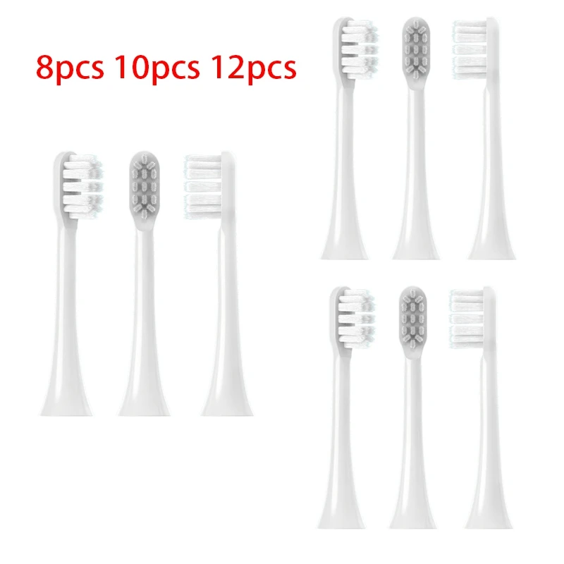 

10PCS Replacement Toothbrush Heads For SOOCAS X3pro/X3U/X5/V1/V2/X1 Electric Toothbrush Deep Cleaning Replace Spare Parts