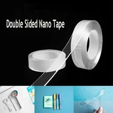 1M Nano Tape Double Sided Tape Transparent Reusable Waterproof Adhesive Tapes Cleanable Kitchen Bathroom Supplies Tapes
1M Nano Tape Double Sided Tape Transparent Reusable Waterproof Adhesive Tapes Cleanable Kitchen Bathroom Supplies Tapes