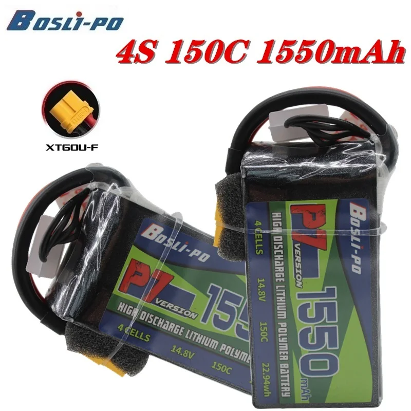 4S 14.8V 1550mAh 150C LiPo Battery For RC Helicopter Quadcopter FPV Racing Drone Parts With XT60 14.8v Rechargeable Battery
4S 14.8V 1550mAh 150C LiPo Battery For RC Helicopter Quadcopter FPV Racing Drone Parts With XT60 14.8v Rechargeable Battery