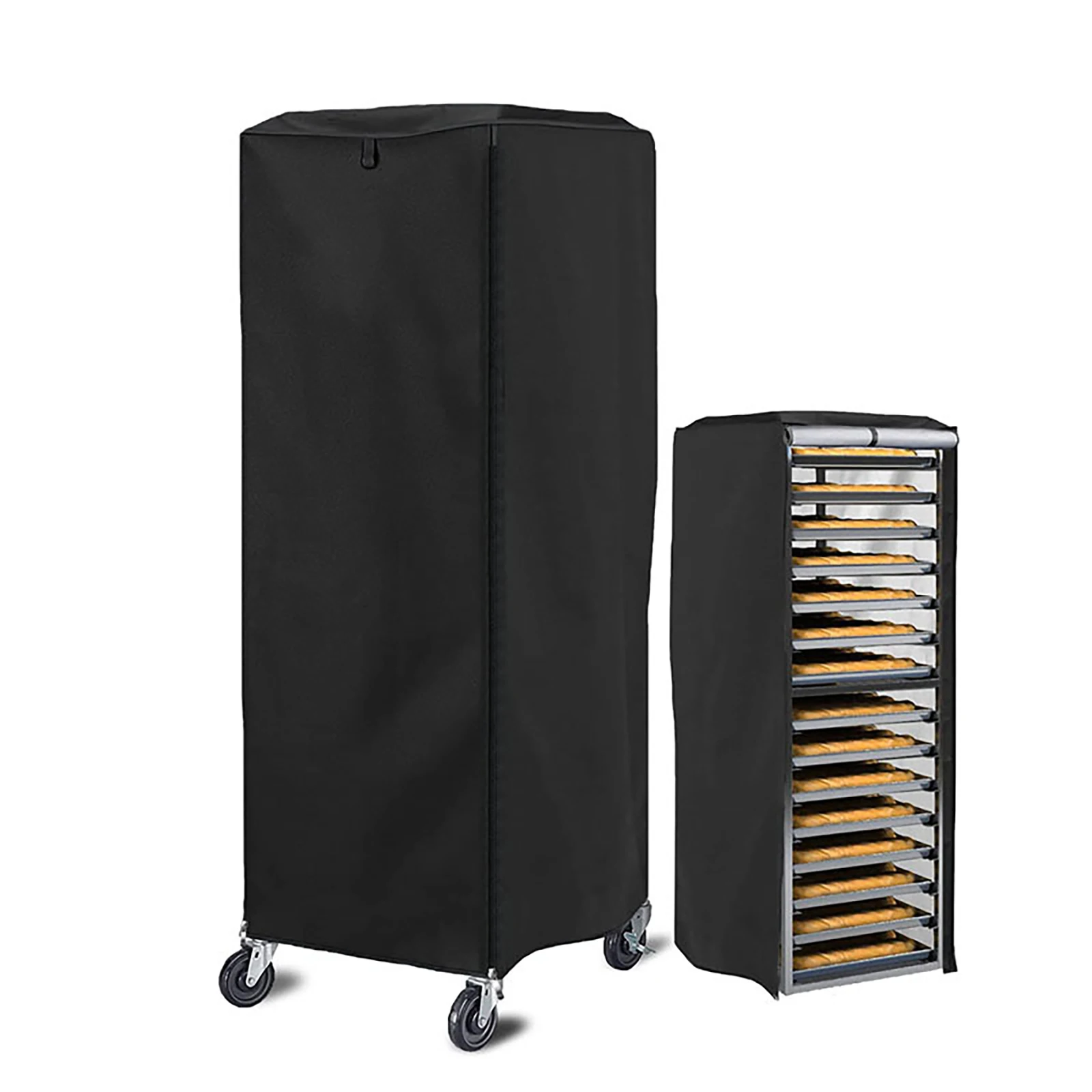 420D Silver Coated Bun Rack Storage Cover Easy to Clean and Suitable for Spot Cleaning with Damp Cloth or Eraser
420D Silver Coated Bun Rack Storage Cover Easy to Clean and Suitable for Spot Cleaning with Damp Cloth or Eraser