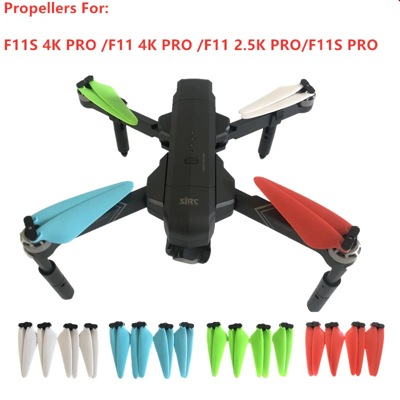 Пропеллер для дрона SJRC F11 2,5 K/F11 4K Pro /F11S 4K PRO 3km, запасные части, аксессуары для дрона F11s
Пропеллер для дрона SJRC F11 2,5 K/F11 4K Pro /F11S 4K PRO 3km, запасные части, аксессуары для дрона F11s