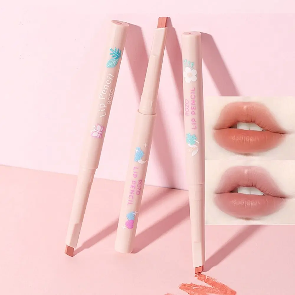 

Waterproof Matte Lip Liner Sweet 3 Colors Long Lasting Nude Pink Lip Tint Lips Contour Line Velvet Lipliner Lipstick Pen Beauty