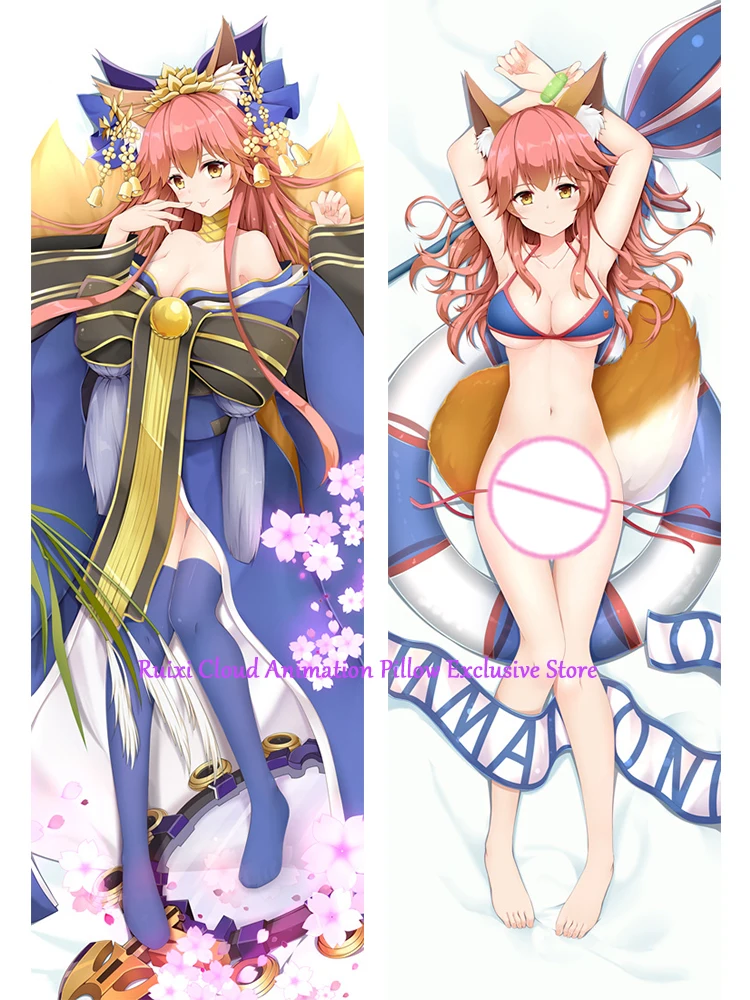 Dakimakura Anime Pillow Cover Tamamo Mae Double Sided Print 2Way Cushion Bedding Gifts
Dakimakura Anime Pillow Cover Tamamo Mae Double Sided Print 2Way Cushion Bedding Gifts
