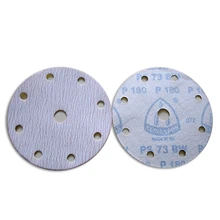 6"9-Hole Dry Sandpaper Hook &Loop 80# ~1200# Grit Coarse Abrasive Polish 
6"9-Hole Dry Sandpaper Hook &Loop 80# ~1200# Grit Coarse Abrasive Polish
