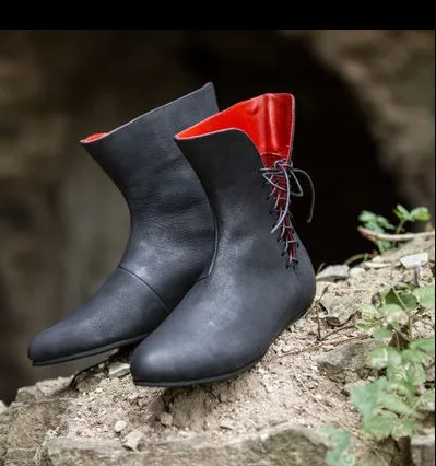 Men's Medieval Leather Shoe Middle Ages Ankle Boots Victorian Renaissance PU Boot Shoes
Men's Medieval Leather Shoe Middle Ages Ankle Boots Victorian Renaissance PU Boot Shoes