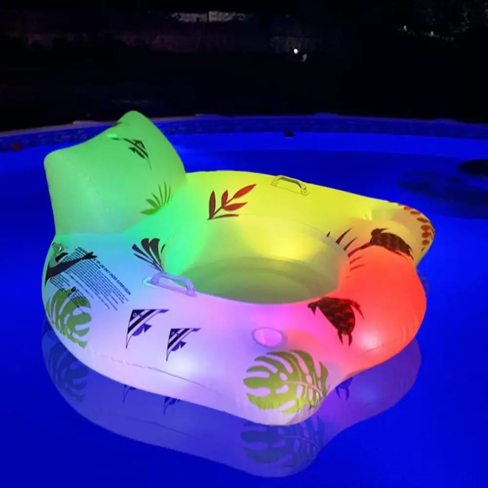 Inflatable Pool Air Mattress with Head Rest U-shaped Swimming Chair with Colour Changing Light Double Armrest And Cup Holder
Inflatable Pool Air Mattress with Head Rest U-shaped Swimming Chair with Colour Changing Light Double Armrest And Cup Holder