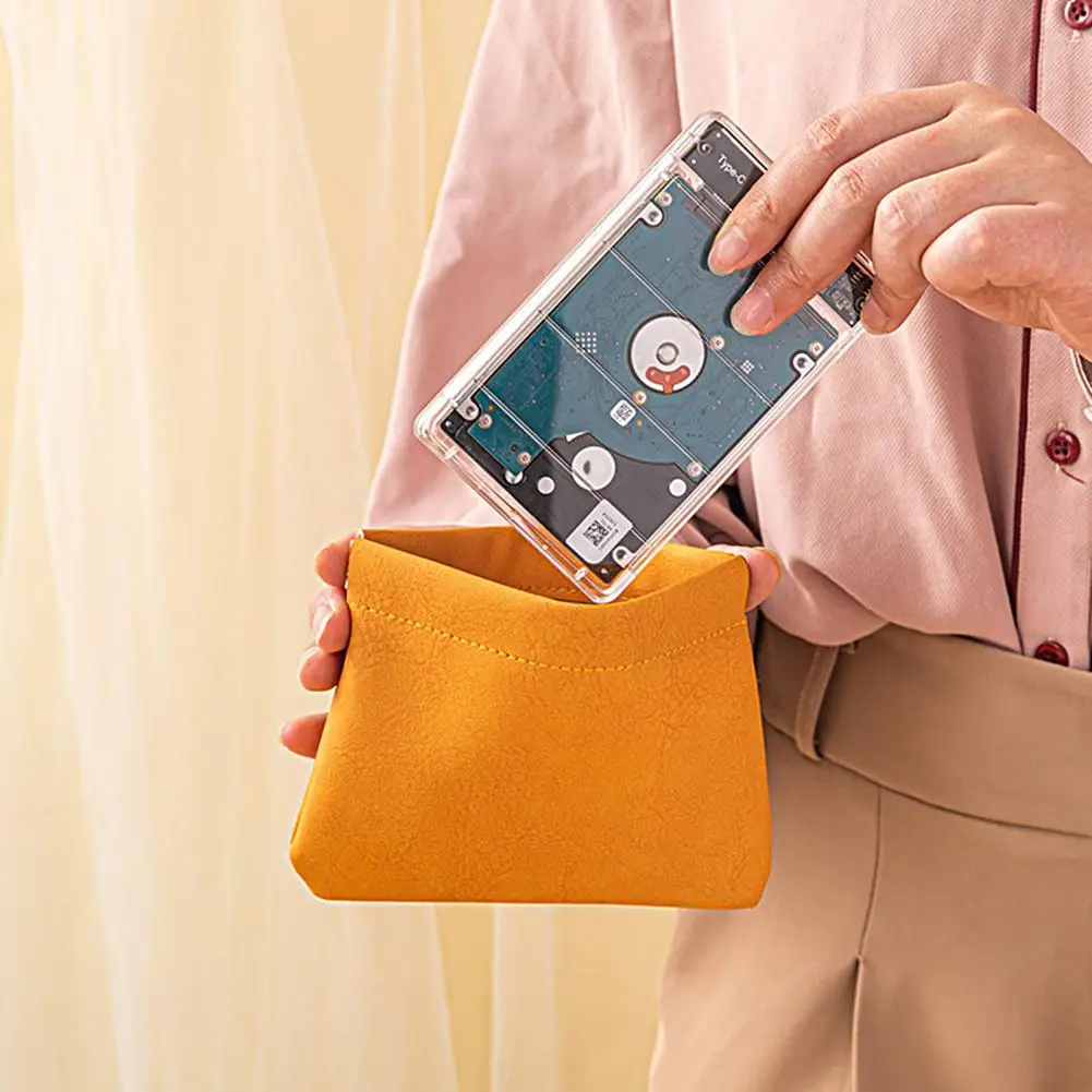 2022 Lipstick Pouch Automatic Closing Earphone Bag Headphone Coin Purse Cable Jewelry Organizer Mini Sundry Cosmetic Storage Bag 
2022 Lipstick Pouch Automatic Closing Earphone Bag Headphone Coin Purse Cable Jewelry Organizer Mini Sundry Cosmetic Storage Bag