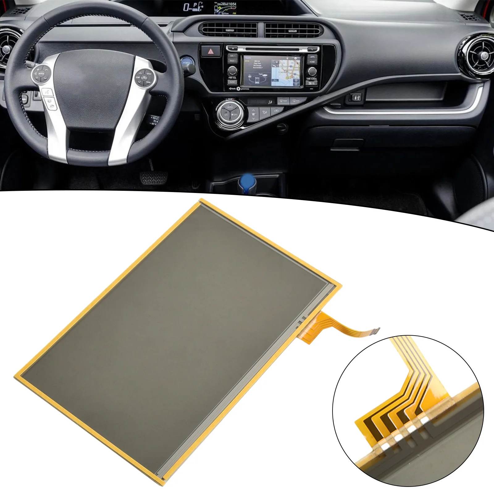 Part Digitizer 04-09 4-Pin 7.3\" Accessories Digitizer For Prius Sedan For Toyota Glass LTA070B510F Touch Screen Useful
Part Digitizer 04-09 4-Pin 7.3\" Accessories Digitizer For Prius Sedan For Toyota Glass LTA070B510F Touch Screen Useful