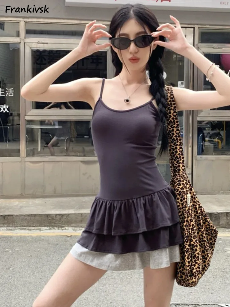 Mini Skirts Women Panelled Hotsweet All-match Youthful Chic Fashion Leisure Vintage Korean Style Pleated Strap A-line Daily New
Mini Skirts Women Panelled Hotsweet All-match Youthful Chic Fashion Leisure Vintage Korean Style Pleated Strap A-line Daily New