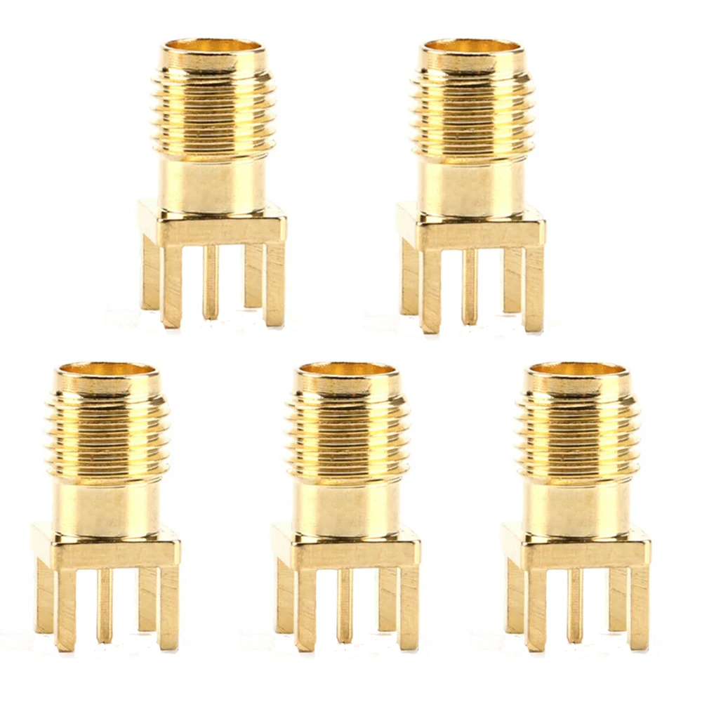 5xSMA RF Coax Female Socket Port PCB Solder 4mm Mount For WiFi External Antenna For RG58 RG142 RG223 Cable Straight RF Coaxial
5xSMA RF Coax Female Socket Port PCB Solder 4mm Mount For WiFi External Antenna For RG58 RG142 RG223 Cable Straight RF Coaxial