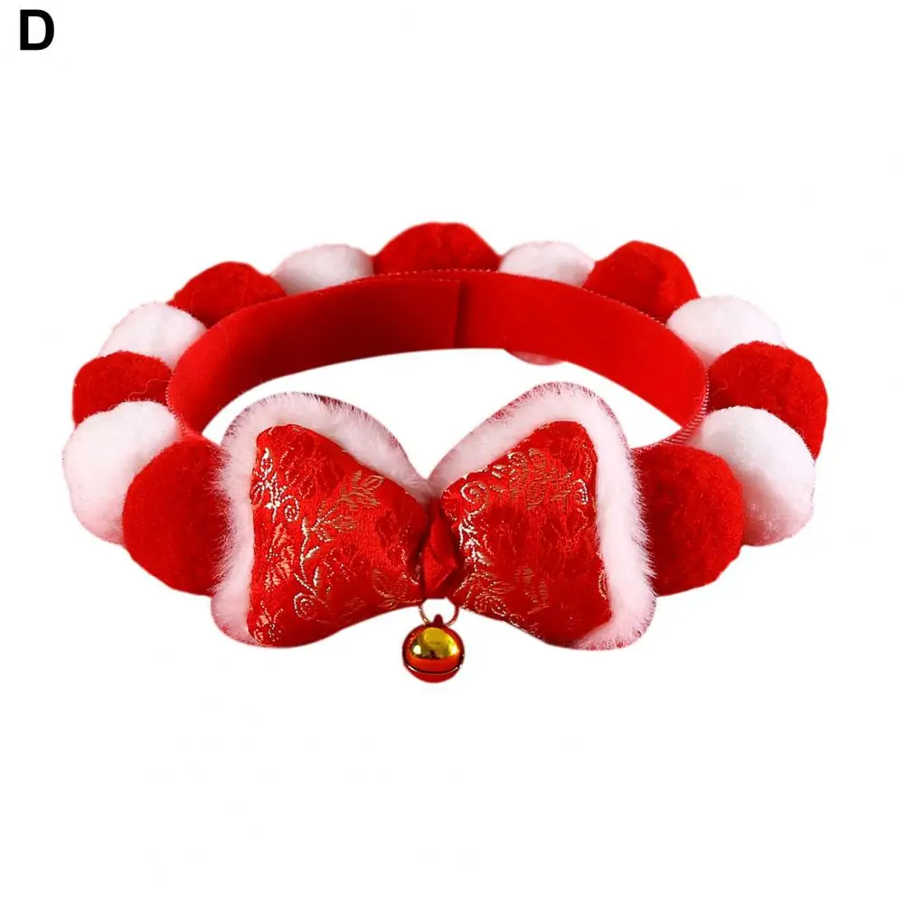 Pet Necklace Charming Dragon Year Theme Pet Collar with Plush Ball Decor Soft Dog Necklace Comfortable Cat Neck Circle Pet
Pet Necklace Charming Dragon Year Theme Pet Collar with Plush Ball Decor Soft Dog Necklace Comfortable Cat Neck Circle Pet