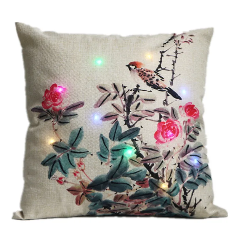 Light Up Glow Flower Blossom LED Colorful Flashing Cushion Pillow Cover Wedding Bar Party Use Festival Gift 18”x18” 45cm X
Light Up Glow Flower Blossom LED Colorful Flashing Cushion Pillow Cover Wedding Bar Party Use Festival Gift 18”x18” 45cm X