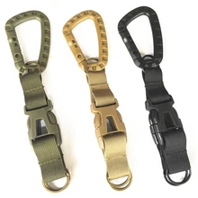 Molle Webbing Backpack Buckle Carabiners Attach Multifunction Water Bottle Hanger Holder Outdoor Camping Hiking Accessories
Molle Webbing Backpack Buckle Carabiners Attach Multifunction Water Bottle Hanger Holder Outdoor Camping Hiking Accessories