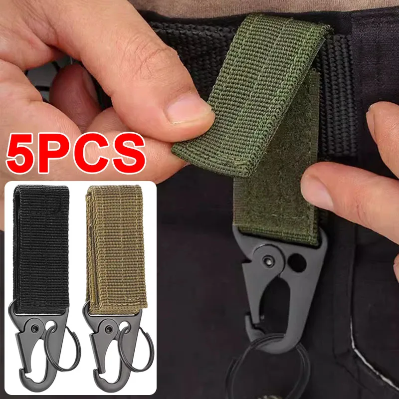 Carabiner High Strength Nylon Key Hook MOLLE Webbing Buckle Hanging System Belt Buckle Hanging Camping Hiking Tool Accessories
Carabiner High Strength Nylon Key Hook MOLLE Webbing Buckle Hanging System Belt Buckle Hanging Camping Hiking Tool Accessories