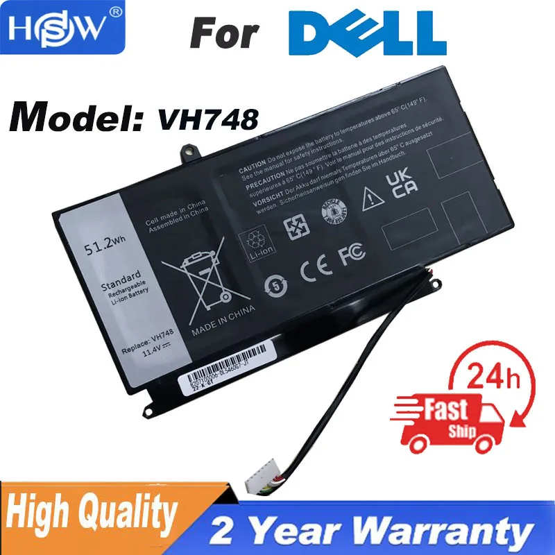 Новый аккумулятор для ноутбука VH748 для DELL Vostro 5460 5470 5560 14 5480 для Inspiron 14 5439 V5460D-1308 5470D-1328
Новый аккумулятор для ноутбука VH748 для DELL Vostro 5460 5470 5560 14 5480 для Inspiron 14 5439 V5460D-1308 5470D-1328