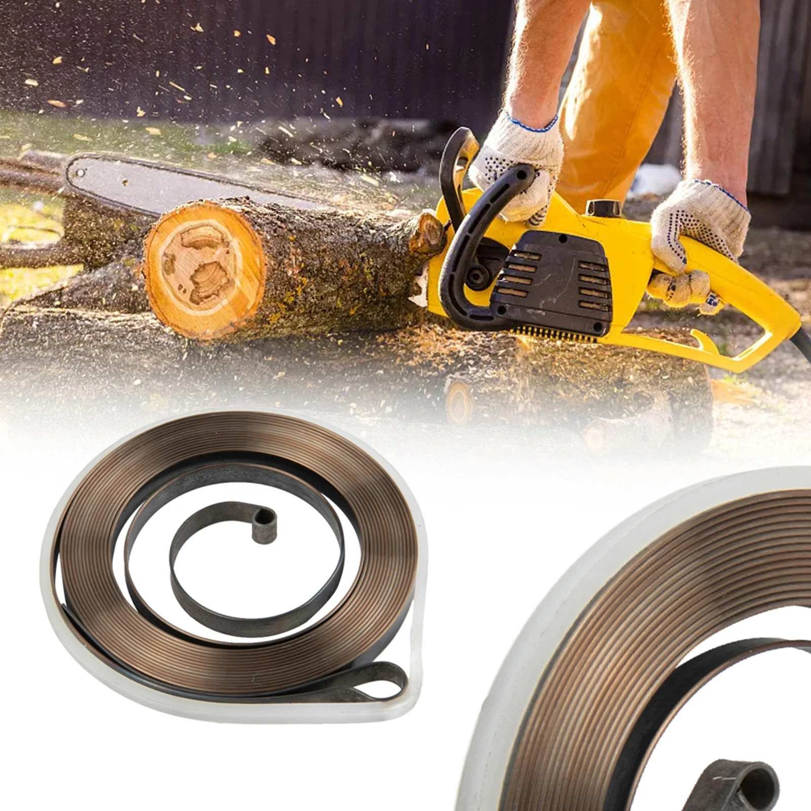 41mm Recoil Pull Starter Spring Replacement Pulley Rope Recoil Repair Kit For 45cc 52cc 4500 5200 Chinese Chainsaw Tarus Parts
41mm Recoil Pull Starter Spring Replacement Pulley Rope Recoil Repair Kit For 45cc 52cc 4500 5200 Chinese Chainsaw Tarus Parts