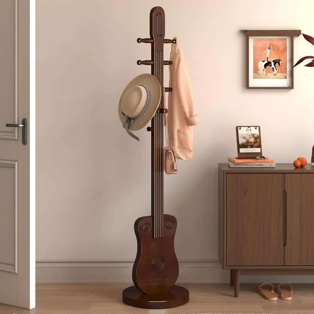 Clothes rack, wooden violin shaped independent clothes rack, corridor entrance organizer bedroom, office clothes rack
Clothes rack, wooden violin shaped independent clothes rack, corridor entrance organizer bedroom, office clothes rack