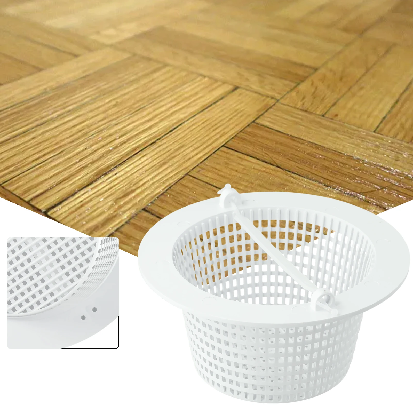 Parts Skimmer Basket Accessories 1pc For Swimming Pool Part Tool Plastic Round Round Basket Part SPx1091LX 1pcs
Parts Skimmer Basket Accessories 1pc For Swimming Pool Part Tool Plastic Round Round Basket Part SPx1091LX 1pcs